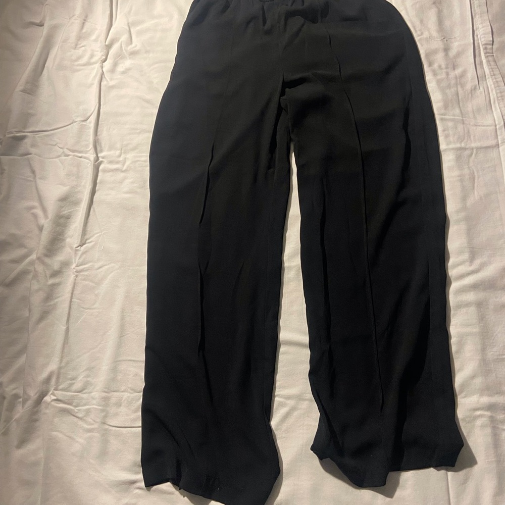 a new day Women's Wide Leg Black Pants